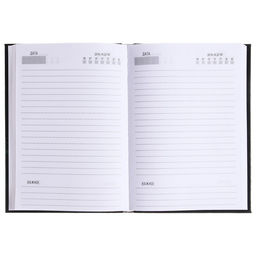 Ежедневник недатированный на сшивке А5, 136 листов, интегральная обложка, глянцевая ламинация "Дикая природа"