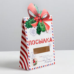 Коробка складная Посылка, 15 7 22 см