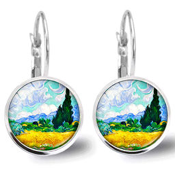 Серьги с английским замком арт. 13 1766 (id 259434)