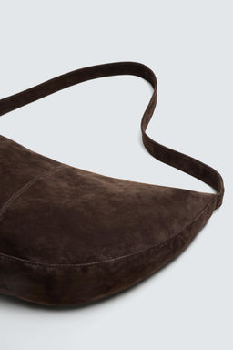 BOLSO HOMBRO PIEL / Marr?n - Zara фото 5