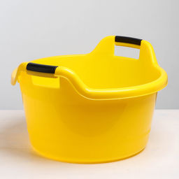 Таз хозяйственный круглый, 30 л, d=49.5 см, h=30.5 см, пластик, МИКС