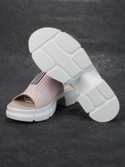 08-PED123-2 PINK Босоножки женские (натуральная кожа)