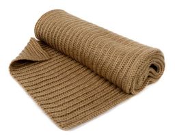 Шарф Soft вязаный из верблюжьей шерсти 180х40 см