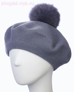 Берет фетр флис Помпон 115 Берет женский флис (58-59) - Tonak фото 27