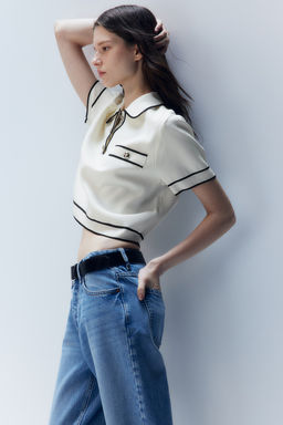 Top de punto con cuello - H&m фото 2