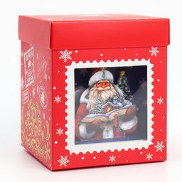 Коробка складная с 3D эффектом Почта, 11 х 11 х 13 см - Дарите счастье фото 6