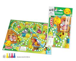 Игра-"бродилка" в пакете, А3 "Колобок" (07116)