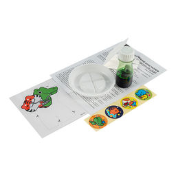 Выращивание кристаллов Стикерняшки "Длинные спагетти", зелёный кристалл