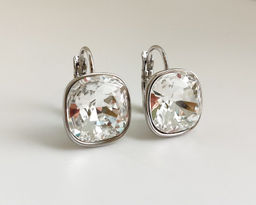 Серьги с кристаллами Swarovski
