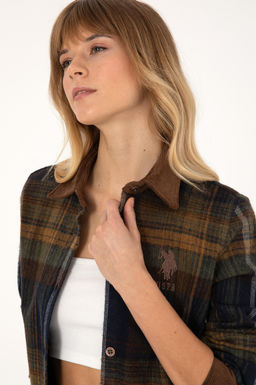 Kad_n Kahverengi Uzun Kollu G_mlek - U.s. polo assn фото 2