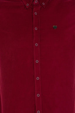 U. S. Polo Assn Мужская рубашка с длинным рукавом вишневого цвета - U.s. polo assn фото 12