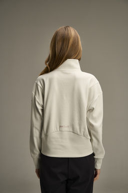 Свитшот Серо-бежевый COMMUTE Sweatshirt - Anta фото 8