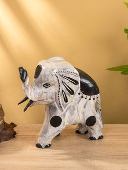 Сувенир «Слоник на прогулке», 11×25×25 см, дерево