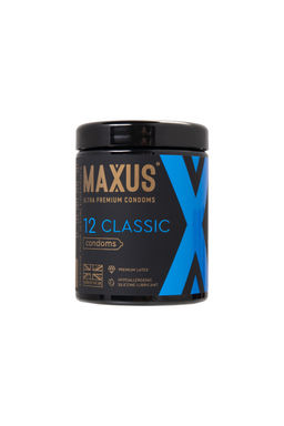 Презервативы Maxus Classic, классические, латекс, 12 шт.
