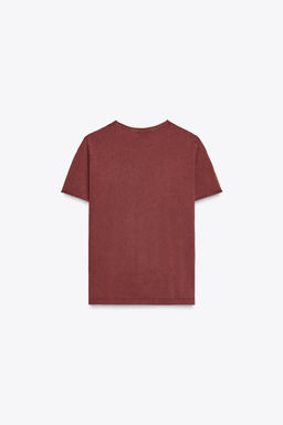 FADED SHORT SLEEVE T-SHIRT - Zara фото 45