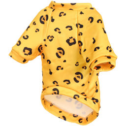 Кофта - толстовка для мелких пород собак "BRO Style", принт леопард, р 2XL