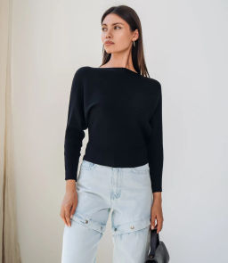 Джемпер #КТ8378 (1), чёрный