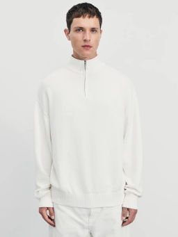 Джемпер на молнии regular fit / Zarina