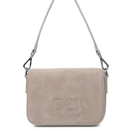 Y2652F L.gray, Женская замшевая сумка, Barcelo Biagi