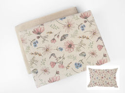 24С184-ШР/у/уп.кор. 215*153 КПБ "Цветочный узор" цв. 1 рис. 197