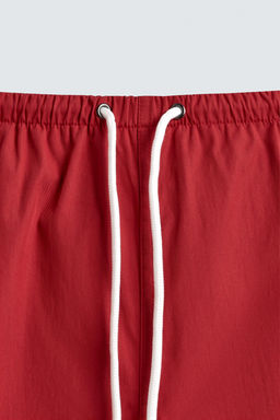 CONTRAST TRIM SHORTS - Zara фото 9