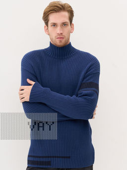 Джемпер мужской 5232-12378. 6400173/02 титаниум/антрацит - Vay фото 2