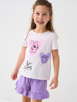 12622090 Комплект трикотажный для девочек