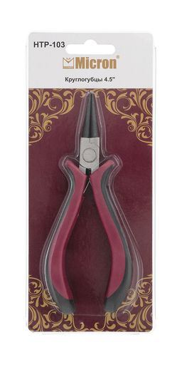Micron Круглогубцы 4.5 HTP-103 металл в блистере