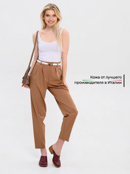 Сабо 5132.23663br.Гнилая вишня+коричневый