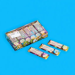 Цена за 4 шт. Мармелад жевательный Монстры с кислой пудрой, 12,5 г