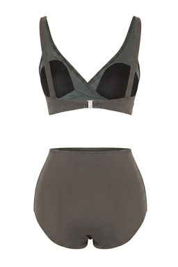 Haki*St Duz Balconette Brief Normal Bel Atma Kap Bikini Tak?m? TBESS26BT00192 - Trendyolmilla фото 2