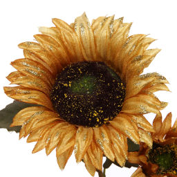 Искусственные цветы "FLOWERS GLAMOUR" 63см Подсолнухи 2 цветка золотые