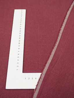 Крапива Рами (Ramie) с хлопком цв.Темный бордово-вишневый, ш.1.4м, крапива-50%, хлопок-50%, 235гр/м.кв