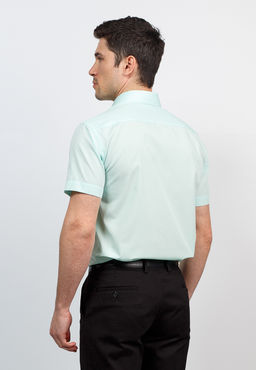 Сорочка мужская короткий рукав GREG 410/309/FR MINT/Z  фото 8