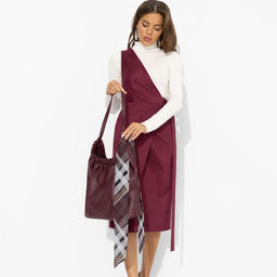 Сарафан замшевый, Селфи-мания (бордо) - Charutti фото 8