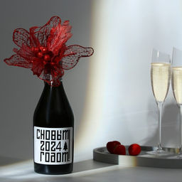 Украшение на бутылку Счастье - Страна карнавалия фото 3