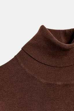 JERSEY B?SICO PUNTO LISO / Chocolate - Zara фото 7