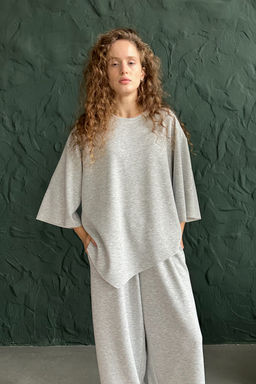 Брюки женские ASY107/01/Серый меланж