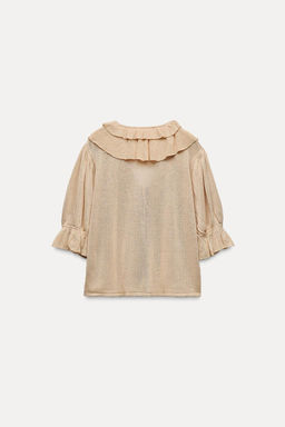 RUFFLED KNIT TOP - Zara фото 2