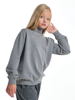 Джемпер (водолазка) 33-12240 т.серый