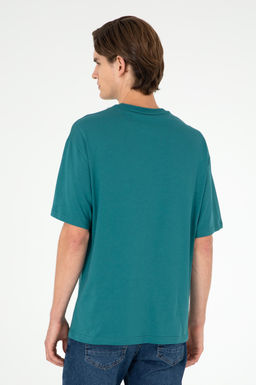 Мужская темно-зеленая футболка Неожиданная скидка в корзине - U.s. polo assn фото 5