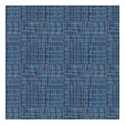 Набор салфеток сервировочных 45х45см "Пастельный синий" 4шт, хлопок пестроткань 152г/м2, упаковка классическая, пакет ПВХ 28х41см, "Домашняя мода" (Россия)