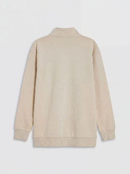 Dik Yaka Erkek ?ocuk Sweatshirt