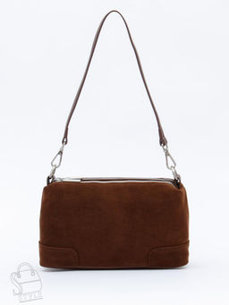 Сумка женская кожаная 5555PEF cocoa Polina&Eiterou  в Новосибирске