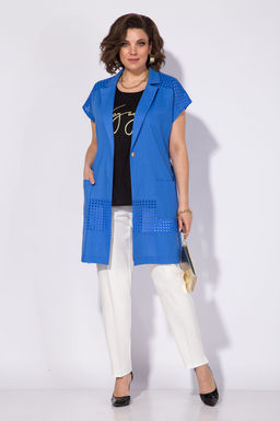 Костюм Liliana 1310-Бр-Л василек+черный+светлый  фото 3