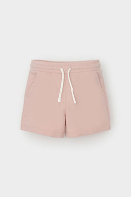 Шорты Crockid КР 400417-1 дымчатая роза футер  фото 8