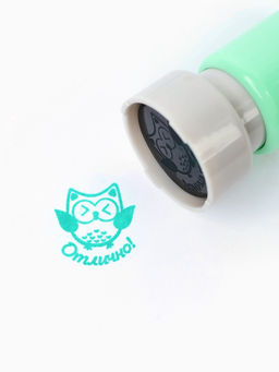 Оценочные печати "Совушка" набор 4 шт