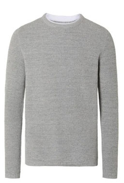 Мужской тонкий вязаный пуловер LIVERGY  фото 2