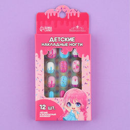 Детские накладные ногти Сладкий десерт, 12 шт. - Выбражулька фото 4