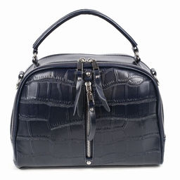 Женская кожаная сумка через плечо под крокодила 0171-5 - Cidirro фото 2
